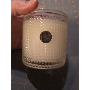 Aromatique The Smell of Spring Textured Glass 5.5 oz Scented Jar Candle New